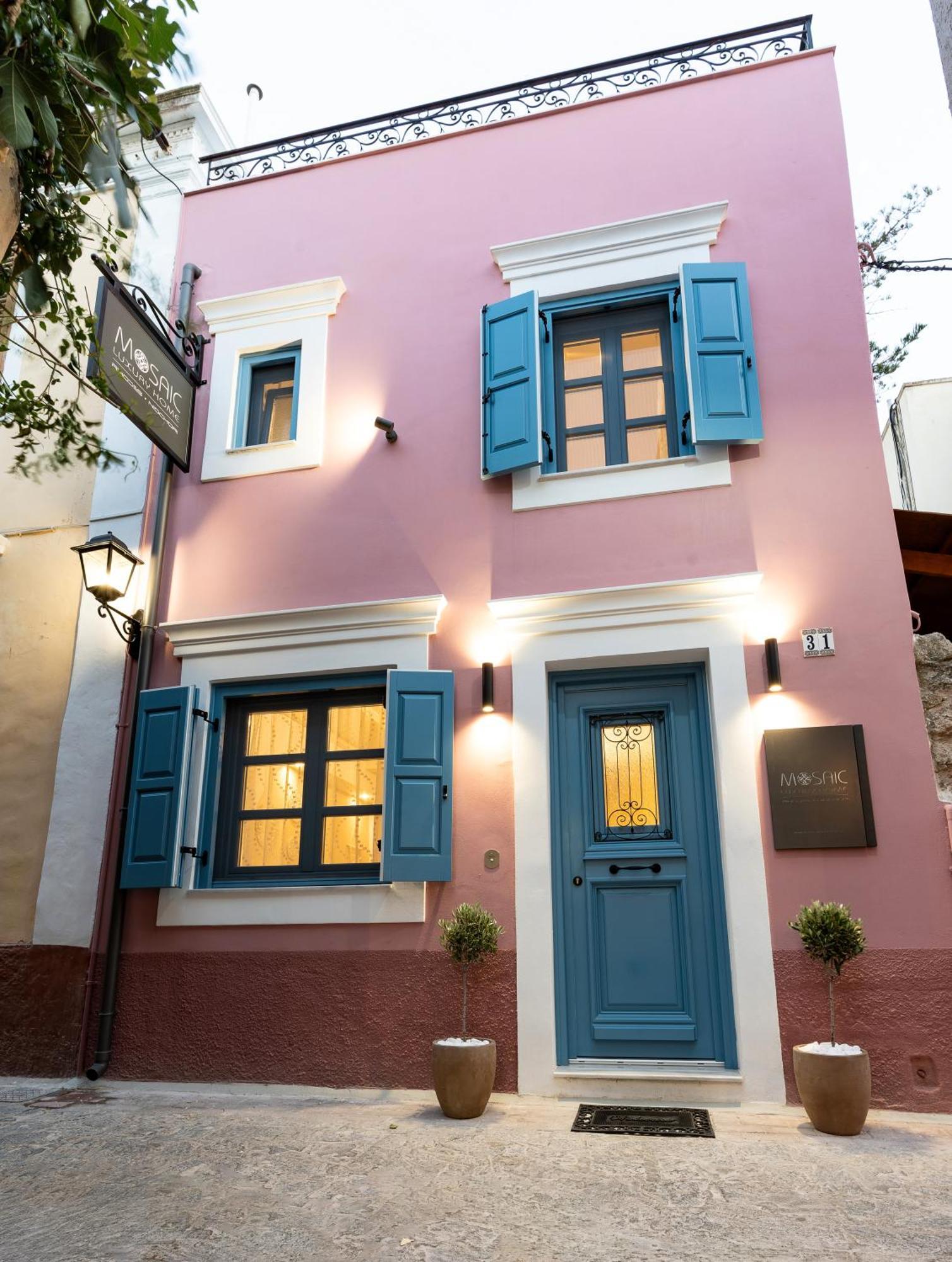 Mosaic Luxury Home Rhodes City المظهر الخارجي الصورة
